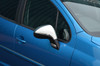 Chrome Wing Mirror Trim Set Covers To Fit Peugeot 207 (2006-12)