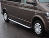 Aluminium Side Steps Bars Running Boards To Fit SWB Renault Trafic (2002-14)