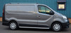 Aluminium Side Steps Bars Running Boards To Fit LWB Renault Trafic (2002-14)