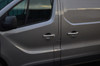 Chrome Door Handle Trim Set Covers To Fit Vauxhall / Opel Vivaro 5dr (2014+)