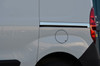 Chrome Rear Side Sliding Door Rail Trim Set Covers To Fit Vauxhall Combo (2011+)