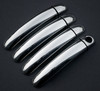Chrome Door Handle Trim Set Covers (W/O Keyless Entry) To Fit Audi Q7 (2006-14)