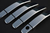Chrome Door Handle Trim Set Covers To Fit Vauxhall / Opel Zafira B 4dr (2005-11)