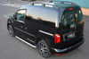 Aluminium Side Steps Bars Running Boards To Fit SWB Volkswagen Caddy (2016+)
