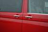 Chrome Door Handle Trim Set Covers To Fit Volkswagen T6 Transporter (2016+)