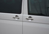 Chrome Door Handle Cups Insert Trim To Fit Volkswagen T6 Transporter (2016+)