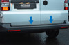 Chrome Twin Door Tailgate Trim Strip To Fit Volkswagen T6 Transporter (2016+)