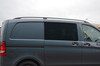 Black Roof Rack Bars Side Rails To Fit Extra Long L3 Mercedes V-Class (2015+)