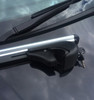 Cross Bars For Roof Rails To Fit Fiat Doblo (2010+) 100KG Lockable