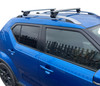 Cross Bars For Roof Rails To Fit Suzuki Ignis (2016+) 100KG Lockable