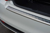 Brushed Bumper Sill Protector Trim Cover To Fit Fiat 500 (2007+)