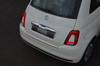 Brushed Bumper Sill Protector Trim Cover To Fit Fiat 500 (2007+)