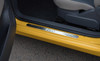 Chrome Door Sill Trim Covers Scuff Protectors Set To Fit Fiat 500 (2007+)