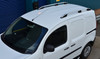 Aluminium Roof Rack Rails Side Bars Set To Fit LWB Renault Kangoo (2008+)