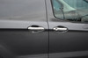 Chrome Door Handle Trim Set Covers W/O Keyless Ent To Fit Ford B-Max (2012-17)