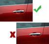 Chrome Door Handle Trim Set Covers (With I-Key)To Fit Nissan Navara NP300 (15+)