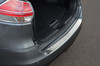 Brushed Bumper Protector Trim Sill Cover To Fit Nissan X-Trail (2014+)