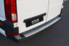 Brushed Bumper Protector Trim Sill Cover To Fit Volkswagen Crafter (2017+)