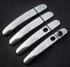 Chrome Door Handle Trim Set Covers (Keyless) To Fit Ford Transit Connect (2012+)