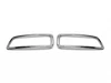 Chrome Rear Exhaust Accent Trim Set Covers To Fit Peugeot 3008 (2017+)