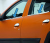 Chrome Side Door Window Sill Trim Set Covers To Fit Dacia Duster (2018-24)