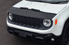 Black Front Bonnet Bra / Protector Half Version To Fit Jeep Renegade (2015+)