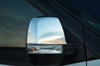 Chrome Wing Mirror Trim Set Covers To Fit Fiat Doblo (2010+)