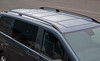 Black Roof Rack Bars Side Rails For Compact L1 Mercedes Vito W639 (2003-14)