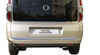 Chrome Rear Door Lower Tailgate Trim Strip Cover To Fit Fiat Doblo (2010+)