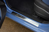 Chrome Door Sill Protectors Kick Plates To Fit Hyundai i10 (2014-19)