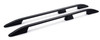 Black Aluminium Roof Rack Rails Side Bars To Fit M (L2) Citroen Dispatch 2016+
