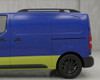 Black Aluminium Roof Rack Rails Side Bars To Fit M (L2) Citroen Dispatch 2016+
