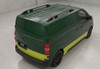 Black Aluminium Roof Rack Rails Side Bars To Fit M (L2) Citroen Dispatch 2016+