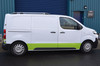 Aluminium Roof Rack Side Rails Bars To Fit Medium (L2) Toyota PROACE (2016+)