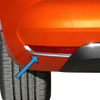 Chrome Rear Reflector Fog Light Trim Covers To Fit Renault Clio V (2019-23)