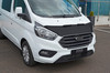 Black Bonnet Bra / Protector To Fit Ford Transit Custom (2018+)