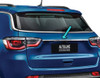 Chrome Rear Door Handle Cover Tailgate Grab Trim To Fit Jeep Compass (2017-)