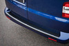 Rear Bumper Protector Guard Gloss Black To Fit Volkswagen T5 Transporter (03-15)