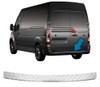 Anodised Rear Bumper Protector Scratch Guard To Fit Renault Master (2010-2023)