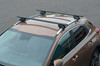 Black Cross Bars For Roof Rails To Fit Audi Q5 (2008-17) 75KG Lockable