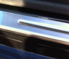 Chrome Door Sill Trim Covers Protectors To Fit Fiat Grande Punto 2dr (2006+)