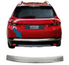 Chrome Rear Bumper Protector Scratch Guard Steel To Fit Peugeot 2008 (2013-19)