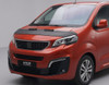 Black Bonnet Bra Protector (Half) To Fit Citroen Dispatch SpaceTourer (2016+)
