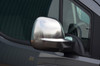 Satin Chrome Wing Mirror Trim Set Covers To Fit Toyota ProAce City (2019+)