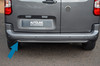 Chrome Rear Bumper Diffuser Trim To Fit Vauxhall / Opel Combo E (2019+)