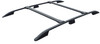 Black Aluminium Roof Rails and Cross Bars Set To Fit L1 Vauxhall Combo E (2019+)