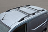 Black Aluminium Roof Rails and Cross Bars Set To Fit L1 Vauxhall Combo E (2019+)