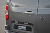 Chrome Door Handle Trim Covers To Fit LHD Toyota PROACE (2016+)