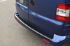 Rear Bumper Protector Guard Gloss Black To Fit Volkswagen T5 Caravelle (2004-15)