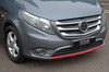 Chrome / Red Styling Trim Set Mirror Grille Diffuser For Mercedes Vito (2015-20)
